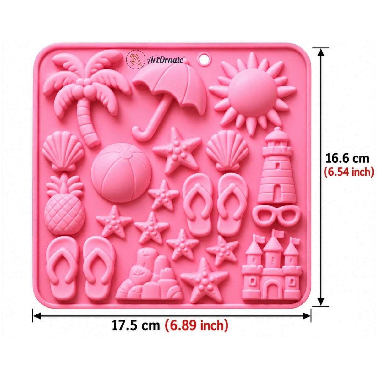 Beach Theme Silicone Mould