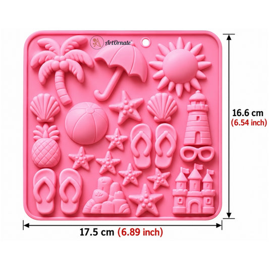 Beach Theme Silicone Mould