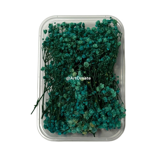 Gypsy floral dry flower box for resin art frames and scented candles in India, Jaipur