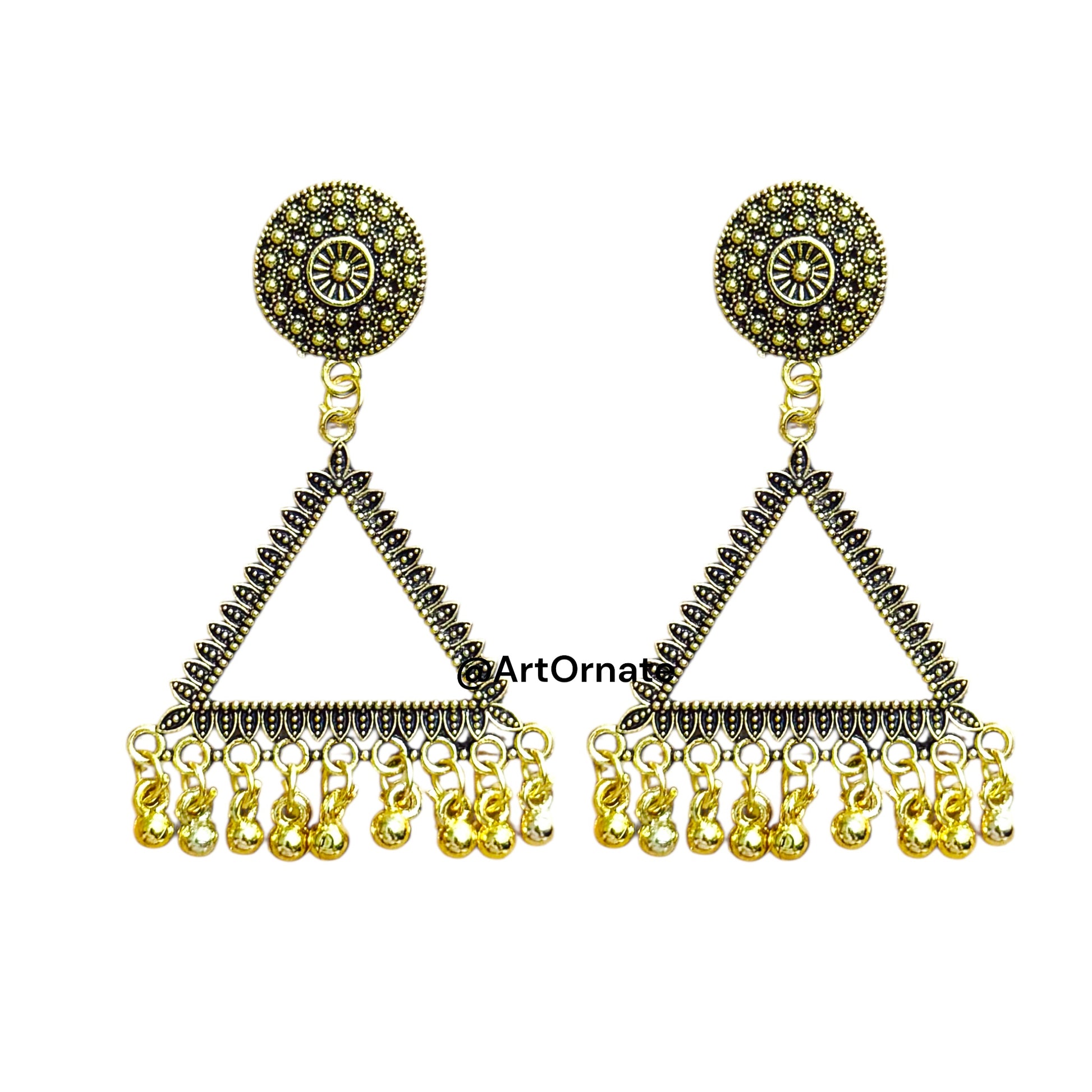 Premium metal bezels for making resin Jhumka earrings