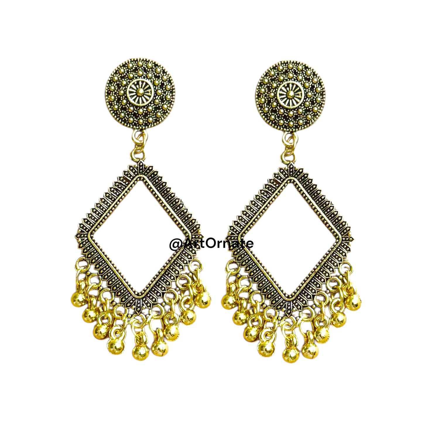 High-quality resin jewellery bezels for Jhumka earrings