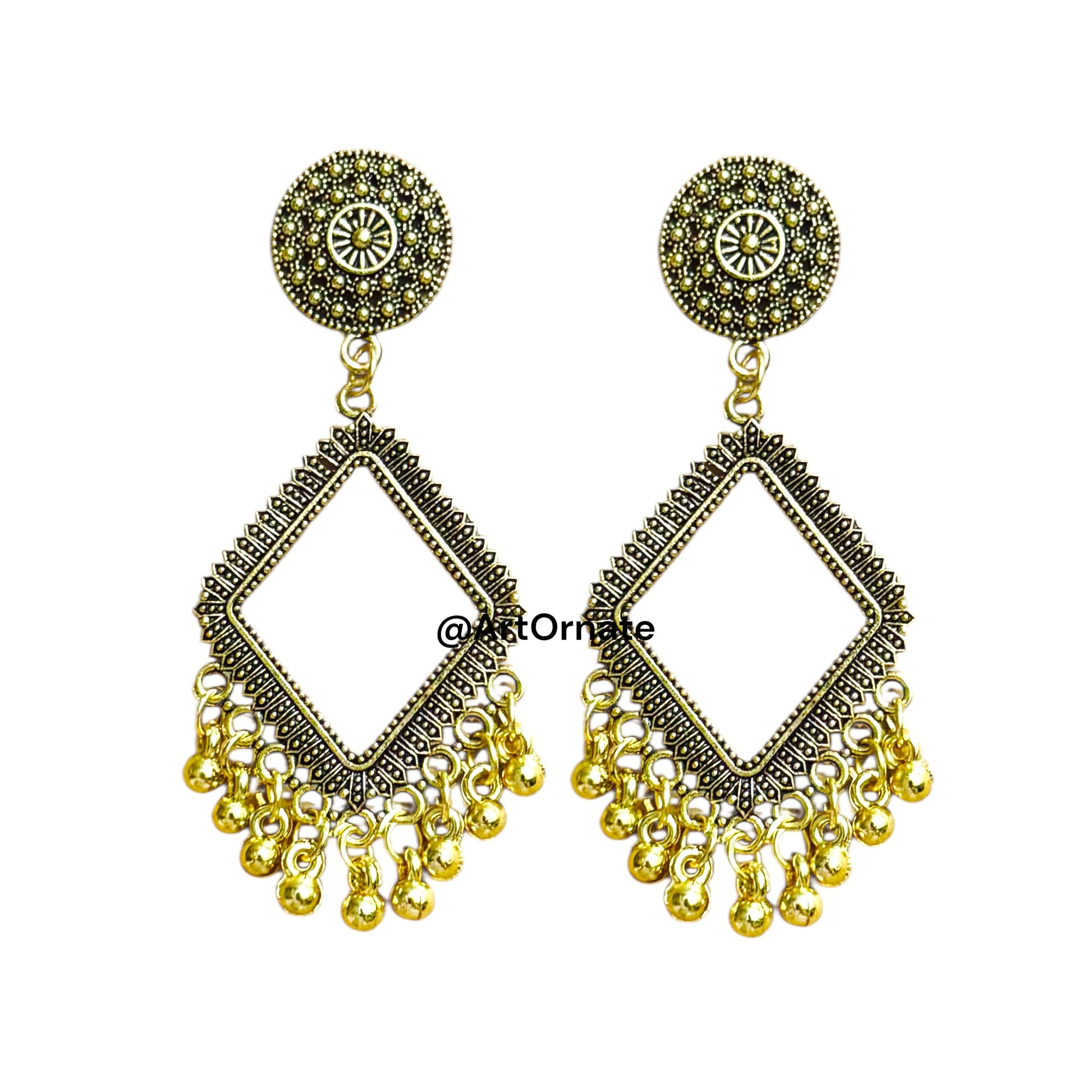 High-quality resin jewellery bezels for Jhumka earrings