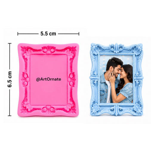 Mini Rectangle Frame Silicone Mould (40-44)