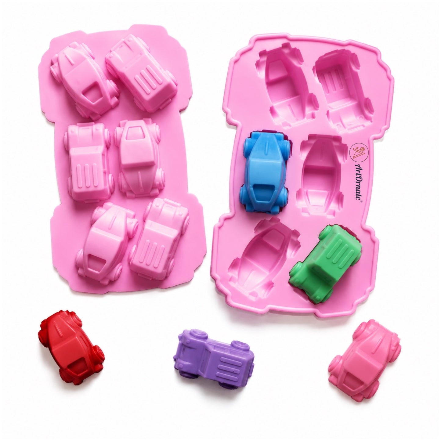 Mini Cars Silicone Mould