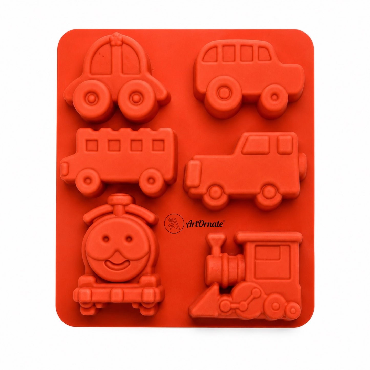 6 Vehicle Silicone Mould