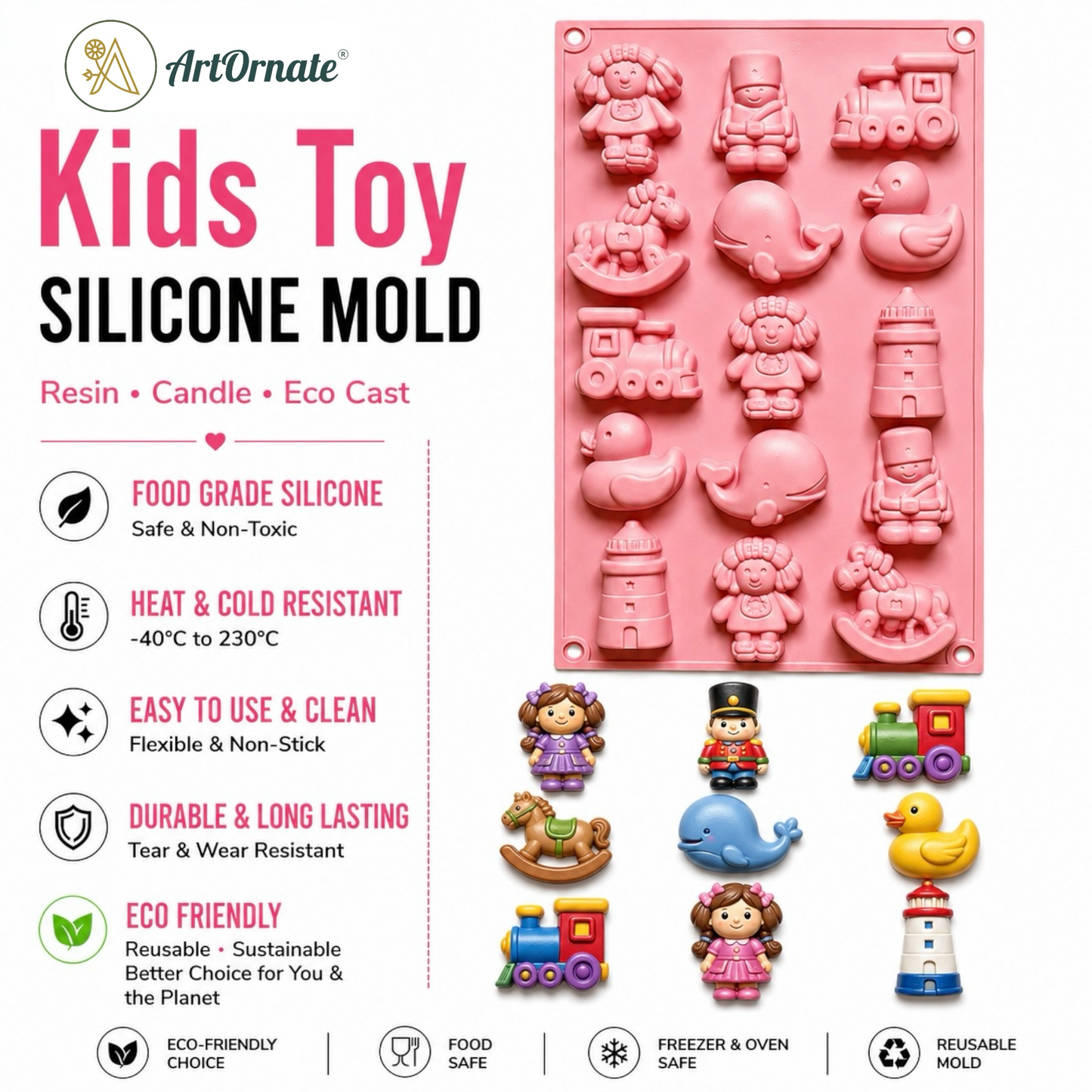Kids Toy Silicone Mould