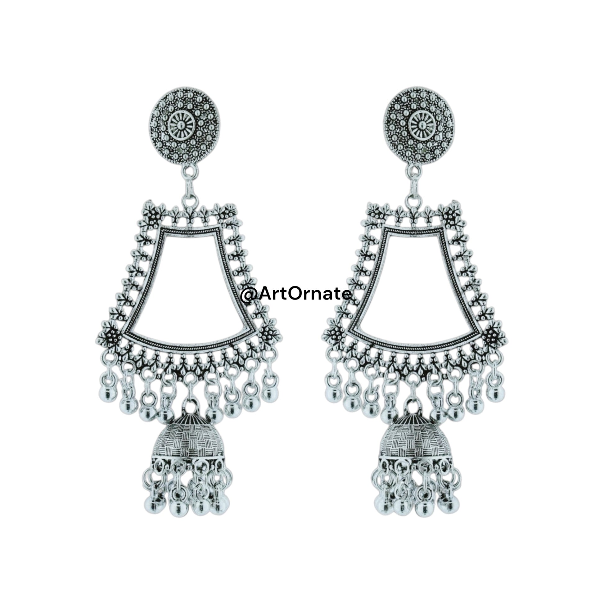 Resin art Jhumka bezel base — perfect for handmade resin earrings by Indian resin artists