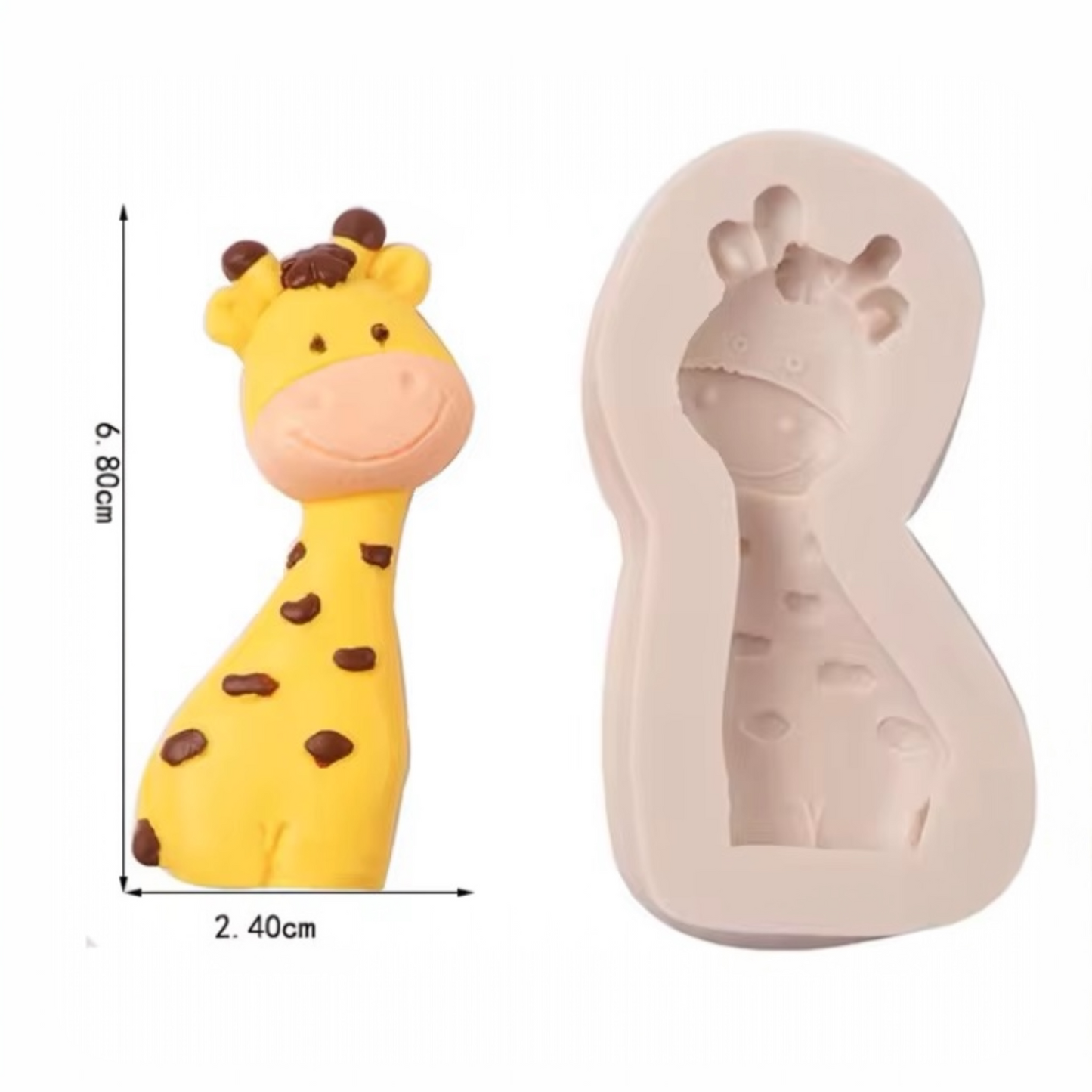 Giraffe Animal Silicone Mould (28020)
