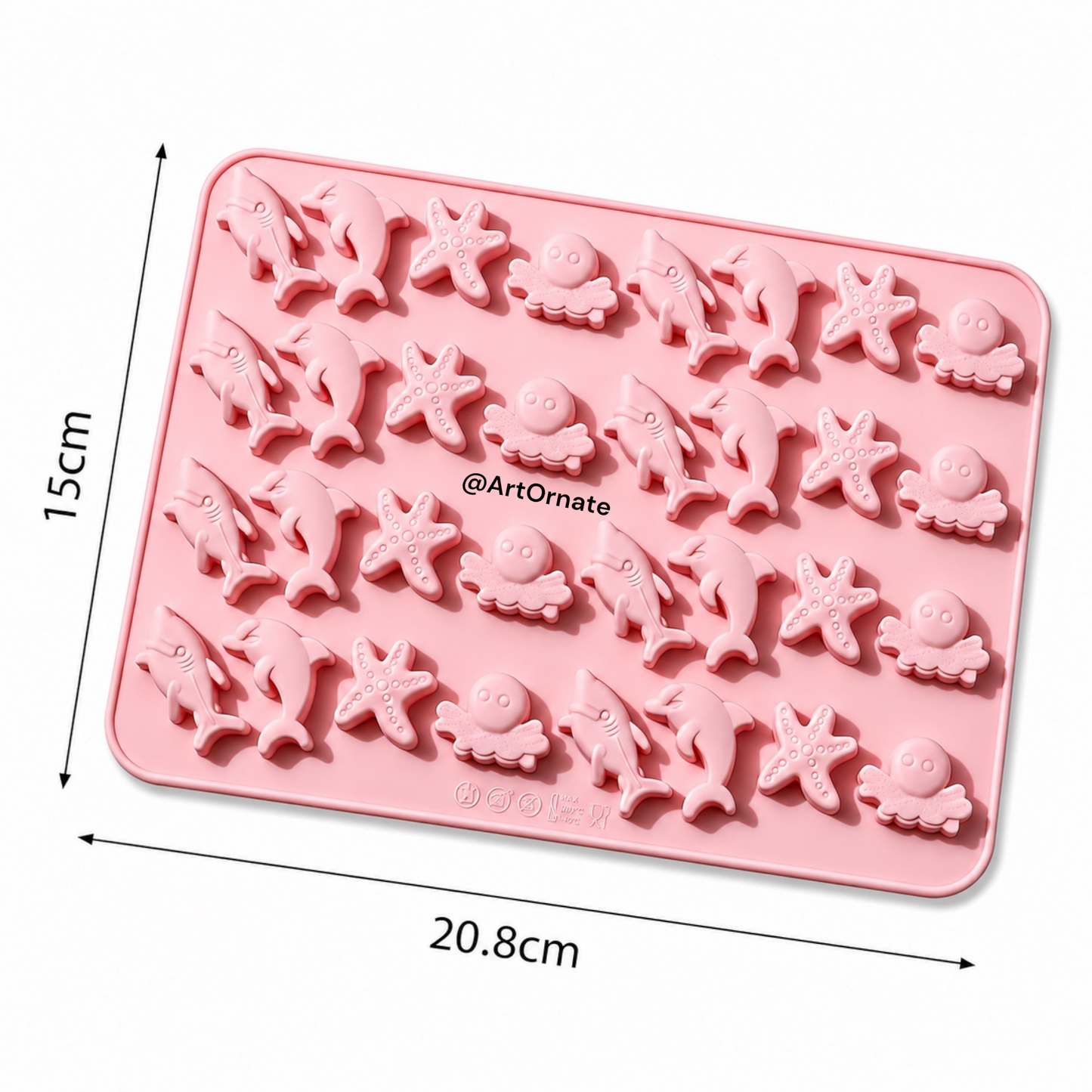 32 Cavity Marine Silicone Mould (ACM034)