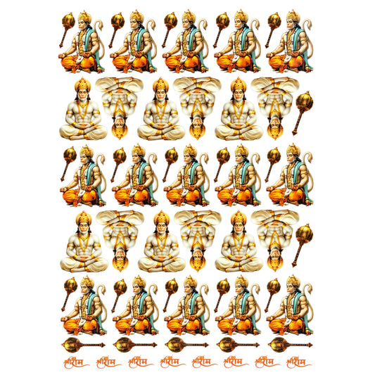 Lord Hanuman UV DTF Sticker (UV090)