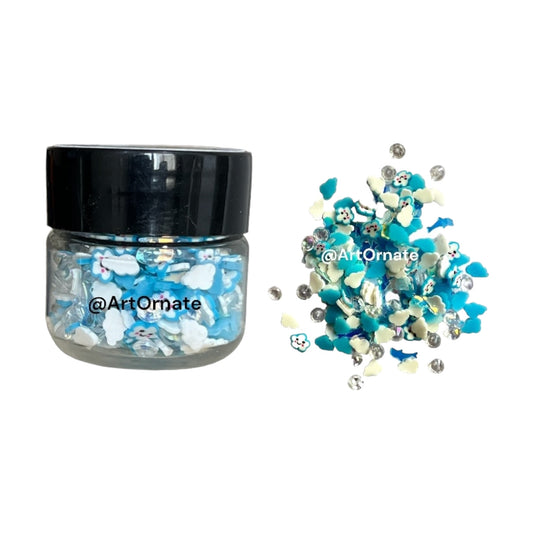 Aqua Cloud Polymer Chips (10gm)