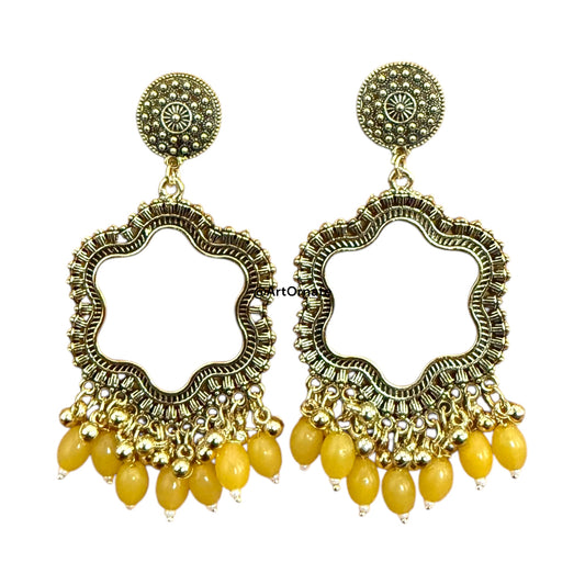 Resin Jhumka Earrings - J18