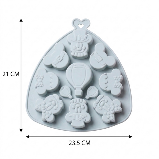 Mickey Mouse Silicone Mould