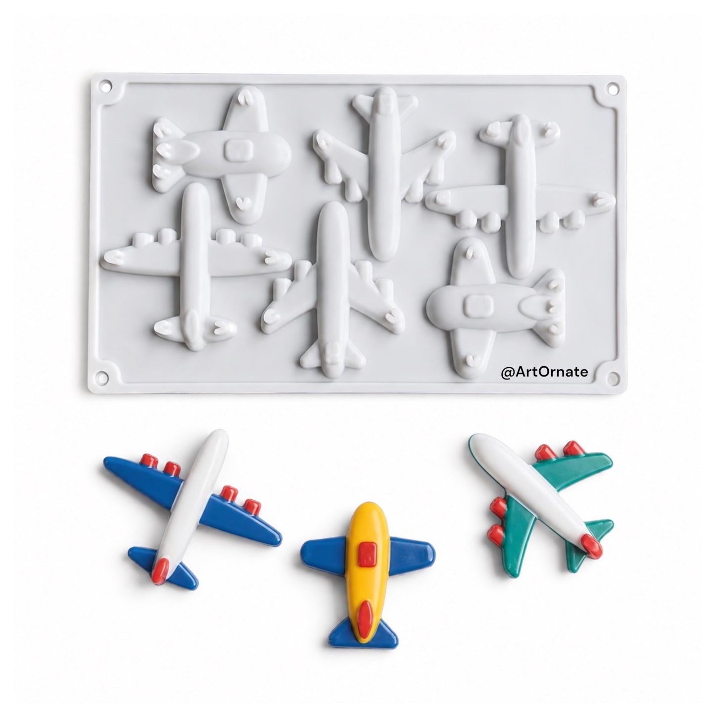 Aeroplane Silicone Mould