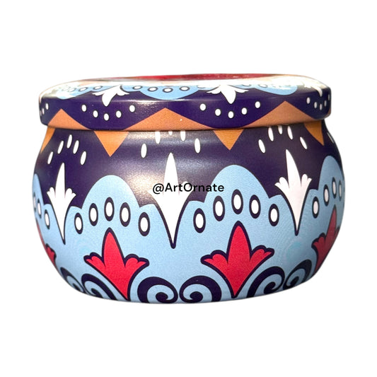 Premium Candle Tin Jar – Durable, Heat-Resistant Metal Containers for Candle Making in India - A