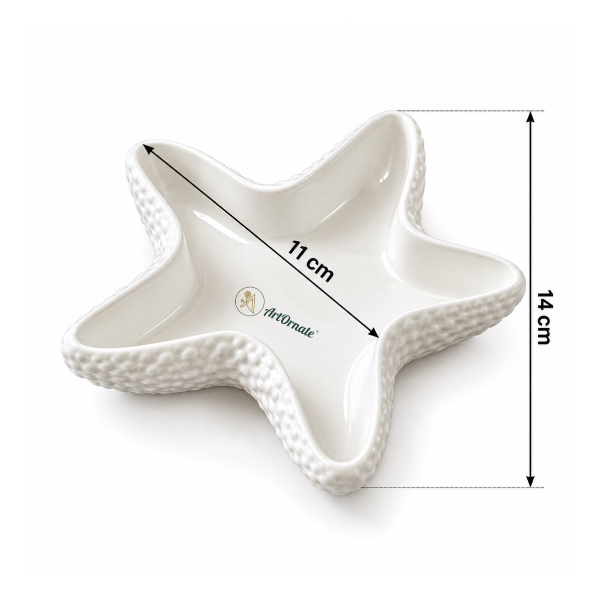 Star Fish Concrete Tray