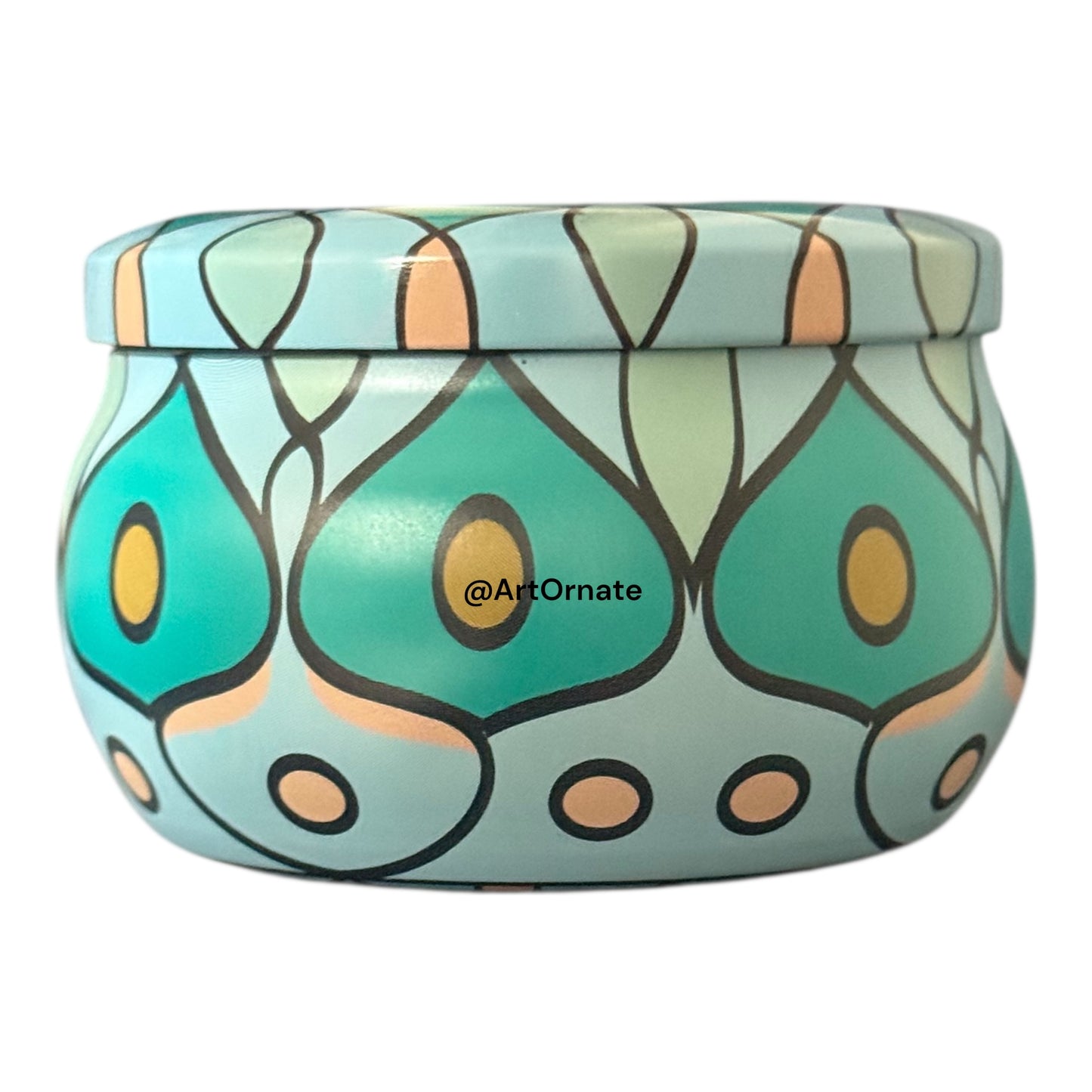 Premium Candle Tin Jar – Durable, Heat-Resistant Metal Containers for Candle Making in India - T