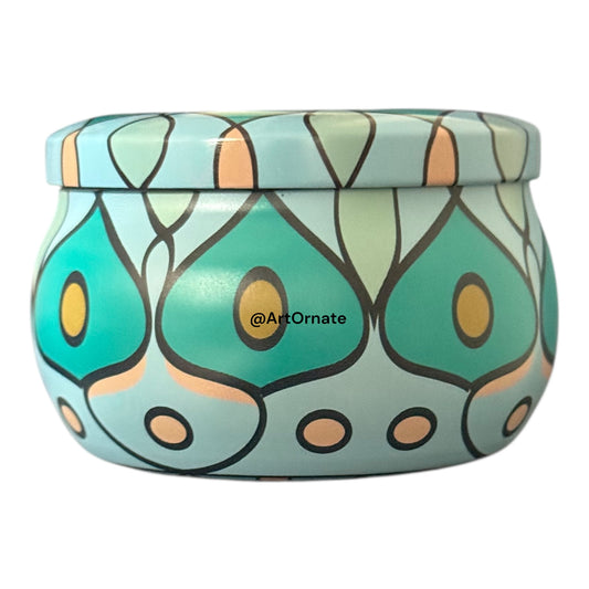 Premium Candle Tin Jar – Durable, Heat-Resistant Metal Containers for Candle Making in India - T