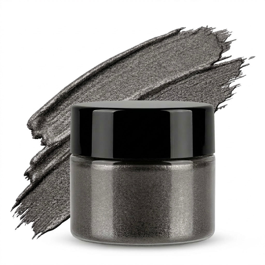 ArtOrnate pearl black metallic paste pigment for resin art and epoxy casting – deep metallic black shimmer pigment for resin jewellery, coasters, trays and luxury resin craft projects used by resin artists across India