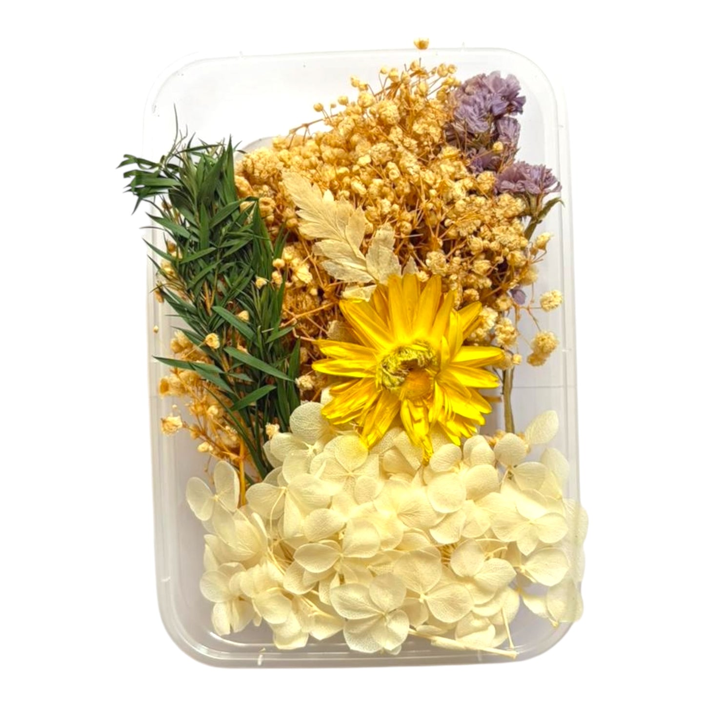 Natural dried flowers for soy candle, gel candle and resin craft decoration
