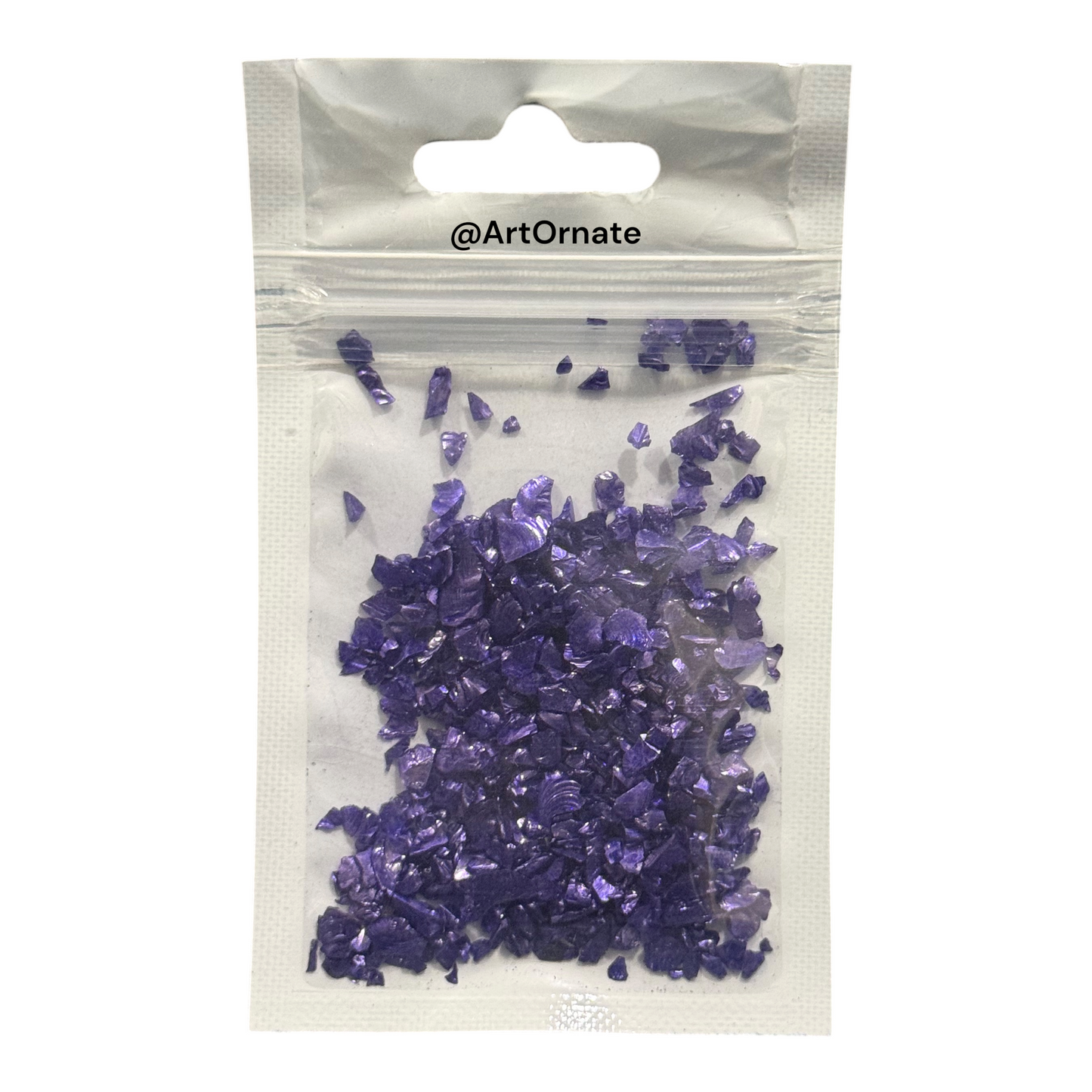 Violet Metallic Glass Granules (GRM002)