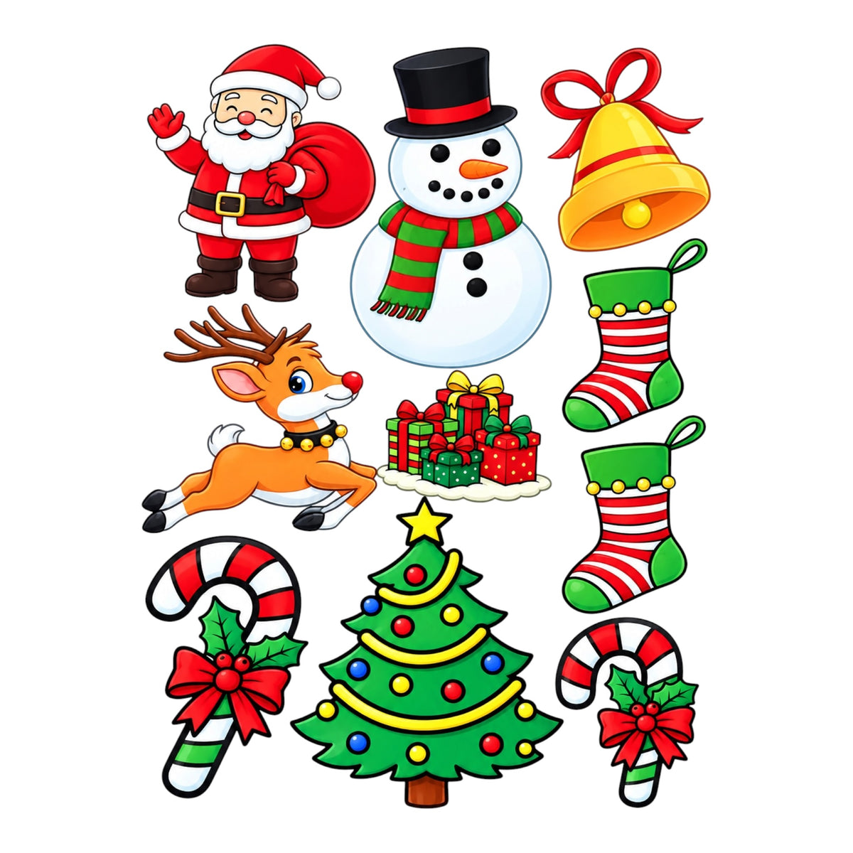 Christmas UV DTF Sticker (UV125)