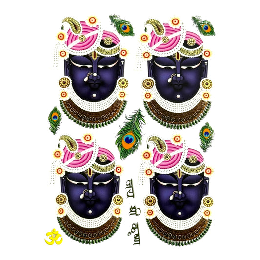 Peel and stick UV DTF transfers being applied to a resin coaster.