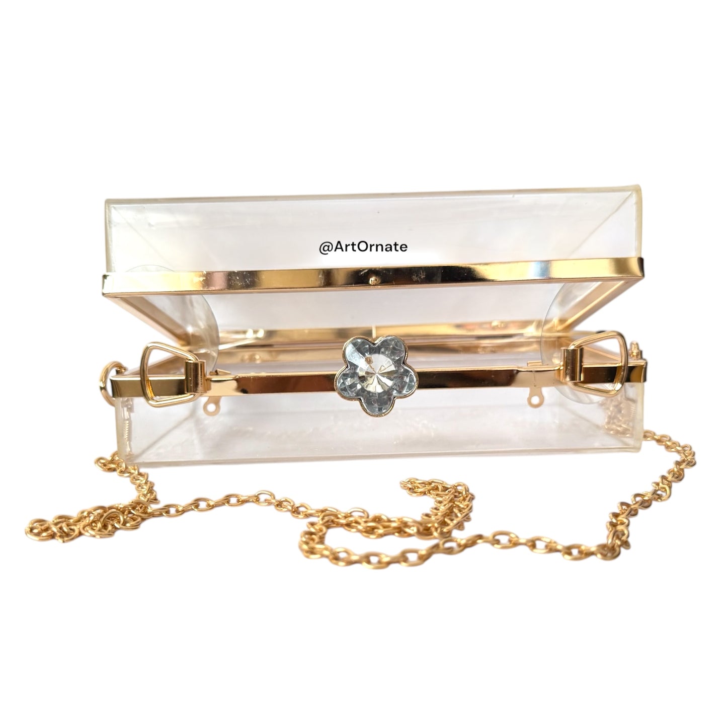 Transperent Acrylic Clutch - B