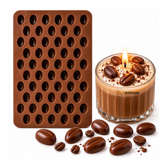 Coffee Beans Candle Silicone Mould
