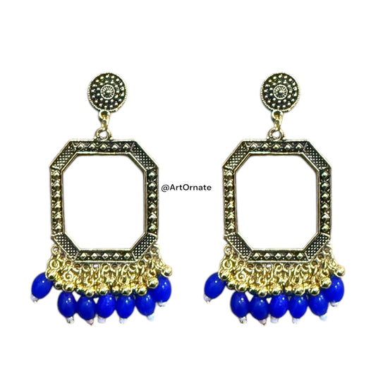 Resin Jhumka Earrings - J56