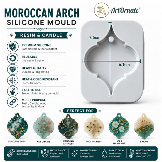 Moroccan Arch Silicone Mould