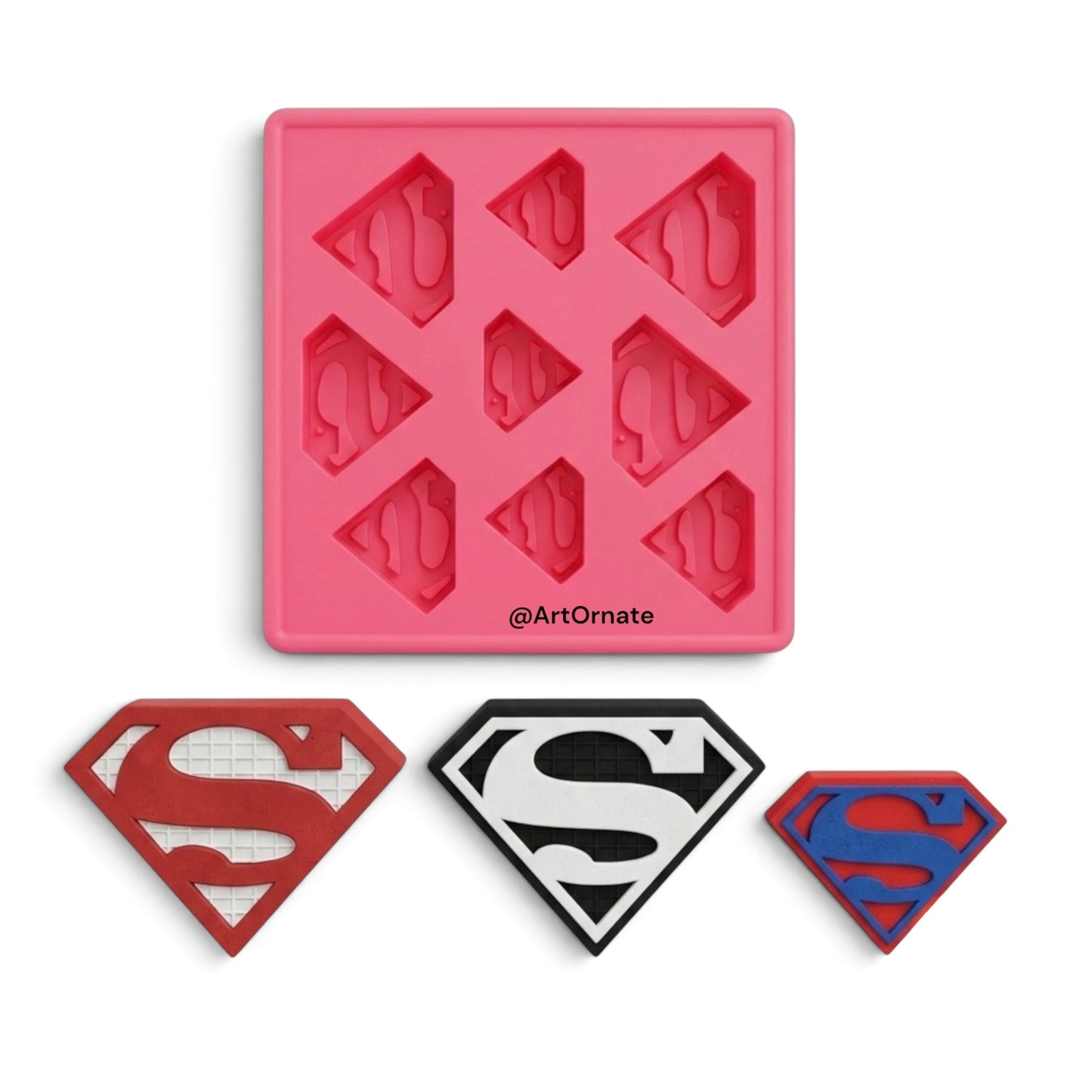Superman Silicone Mould