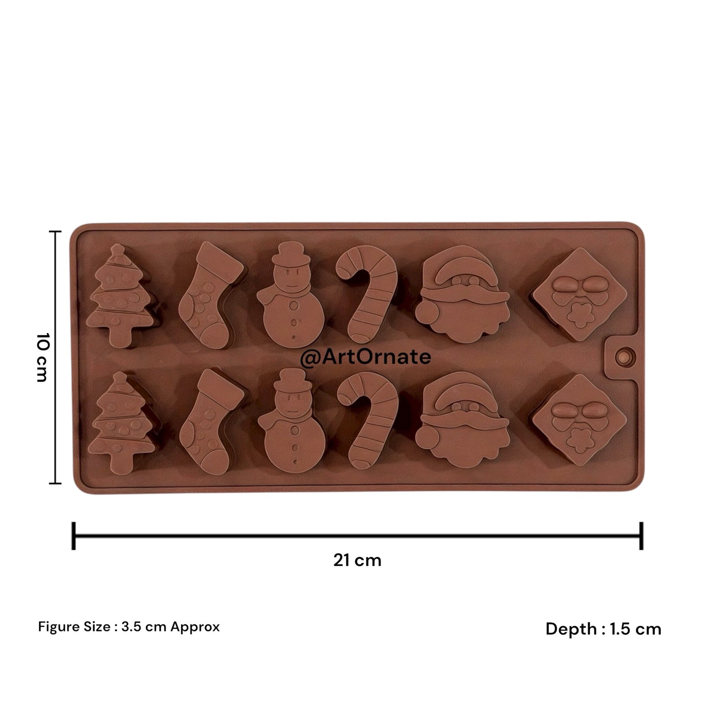 Christmas theme silicone mould in Mumbai, Delhi, Gujarat, Rajasthan, Kerala, Chennai, Tamil Nadu, Karnataka, Bangalore 