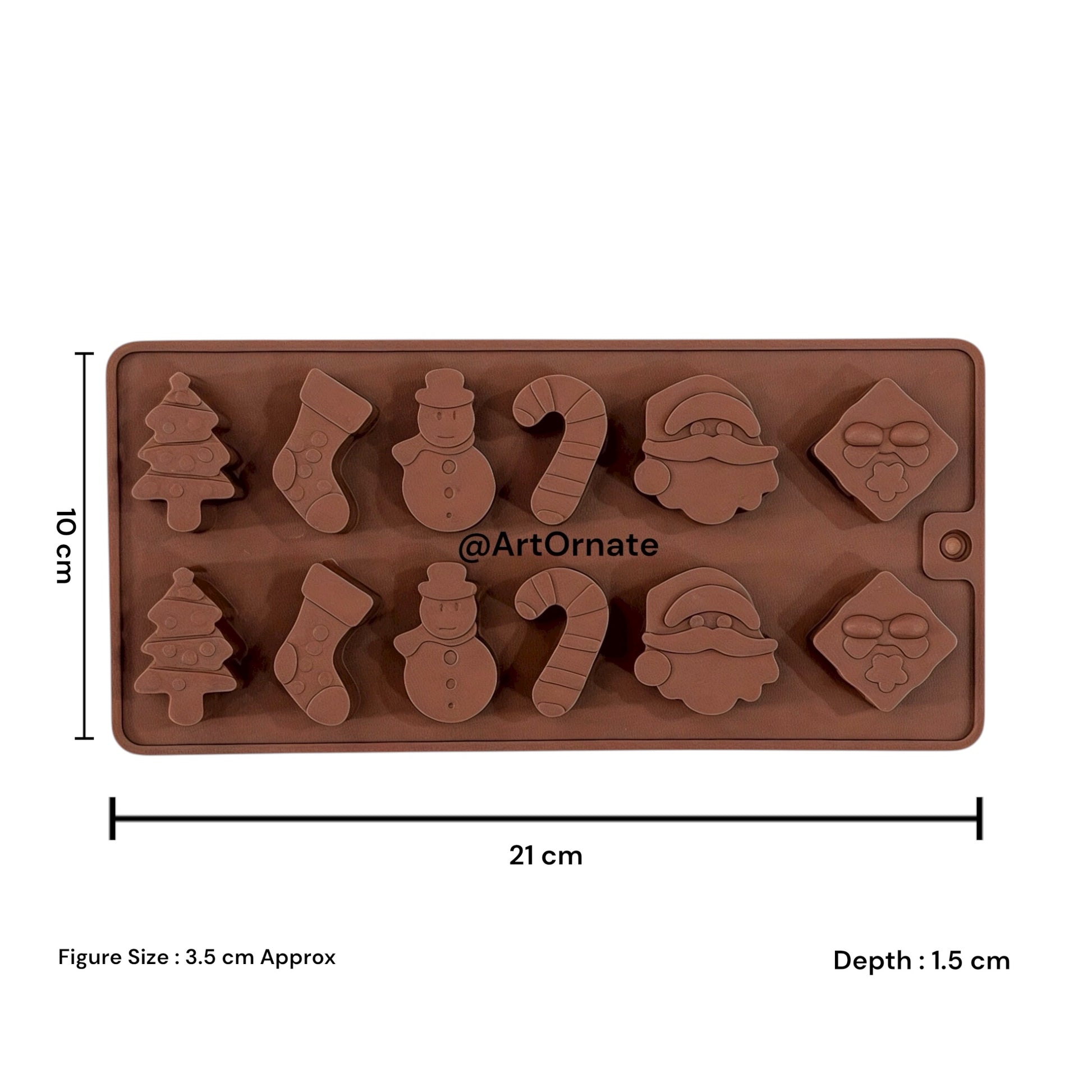 Christmas theme silicone mould in Mumbai, Delhi, Gujarat, Rajasthan, Kerala, Chennai, Tamil Nadu, Karnataka, Bangalore 