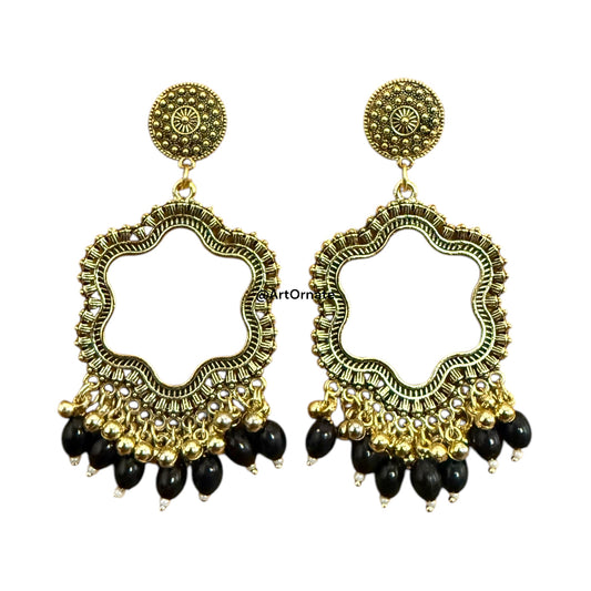 Resin Jhumka Earrings - J16