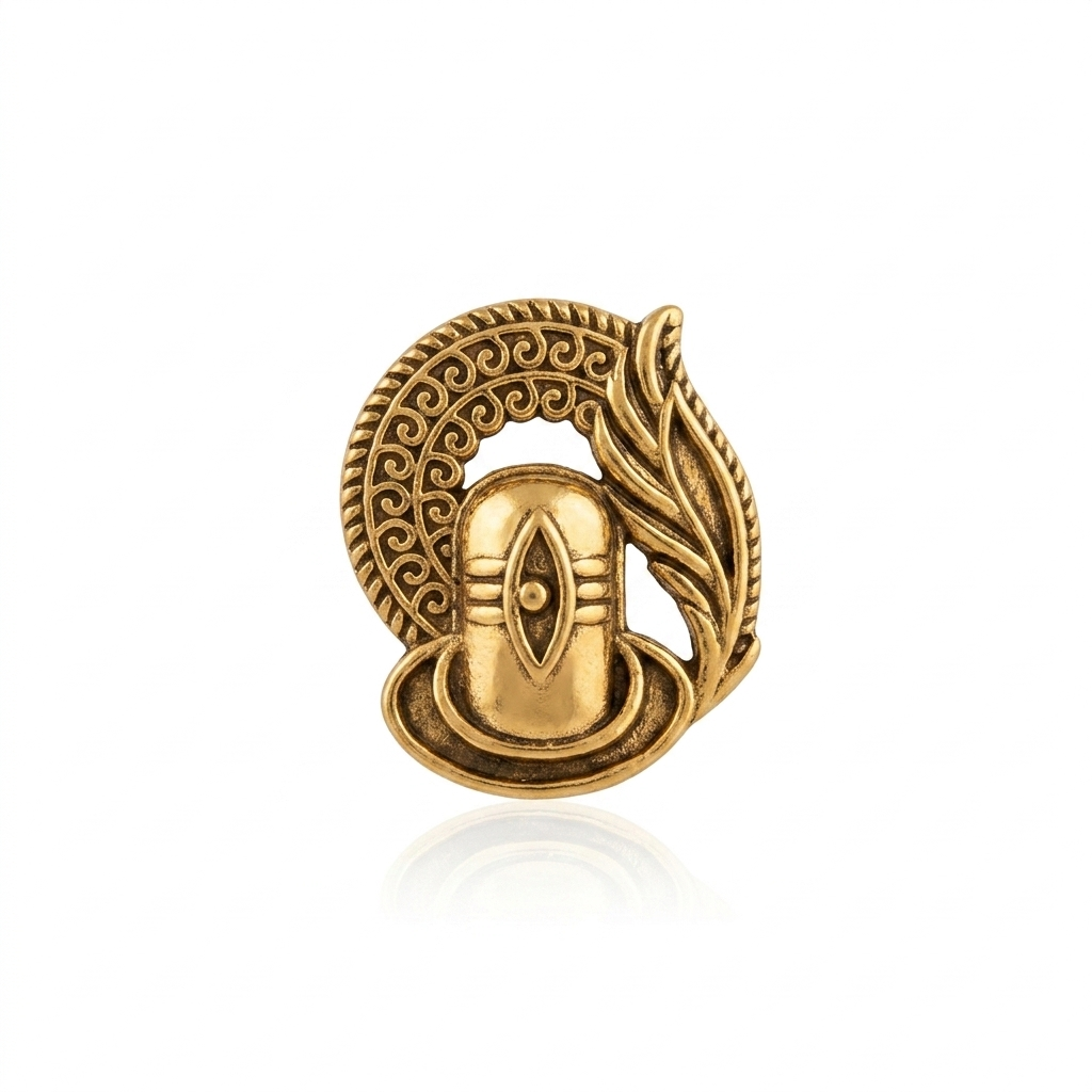 Shivling Metal Charm (MC005)