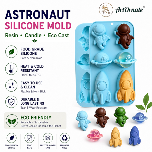 Astronaut Silicone Mould