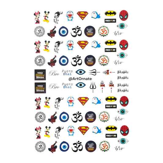 Rakhi / Key Chain Colour Insert Sheet (CIS21)