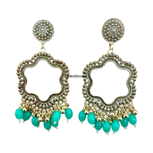 Resin Jhumka Earrings - J22
