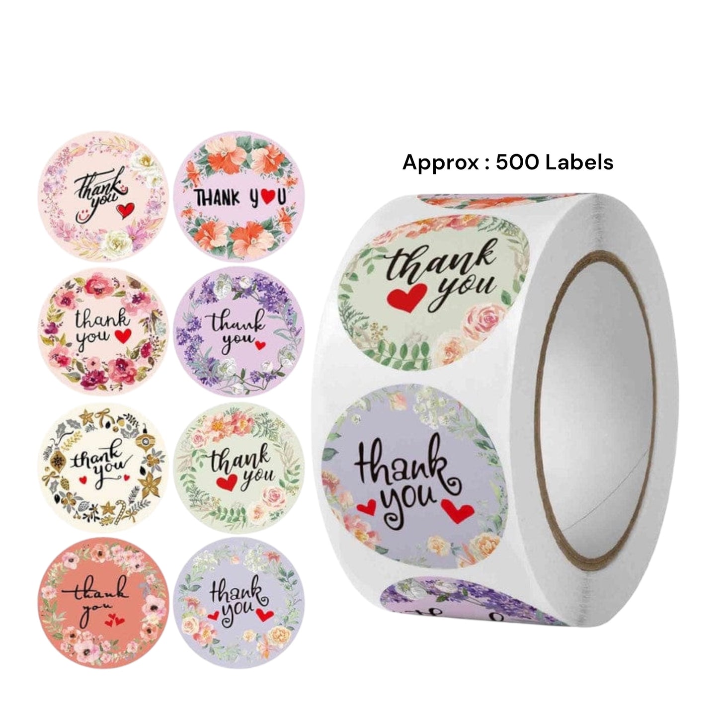 Minimal thank you stickers for soy candle makers in Hyderabad India candle raw material packaging