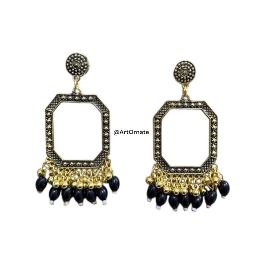 Resin Jhumka Earrings - J61
