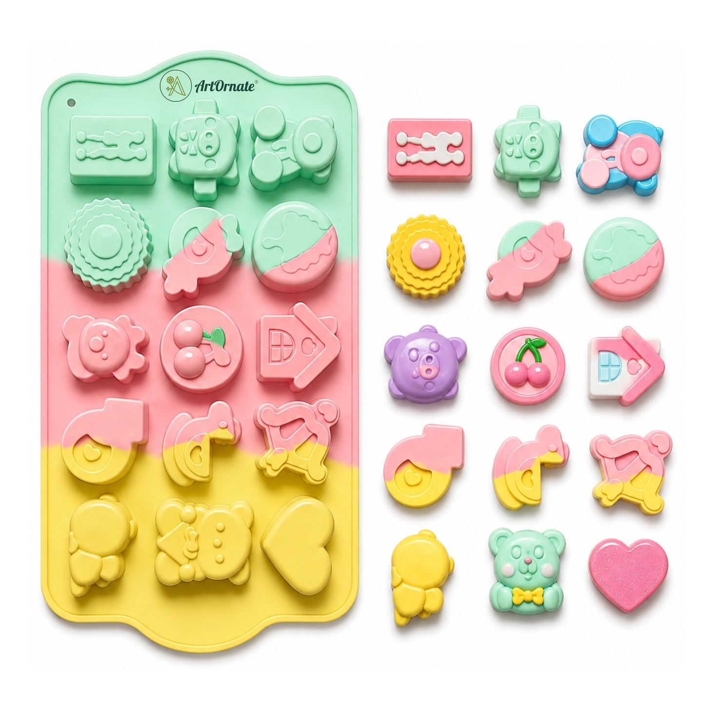 Kawaii Icon Silicone Mould