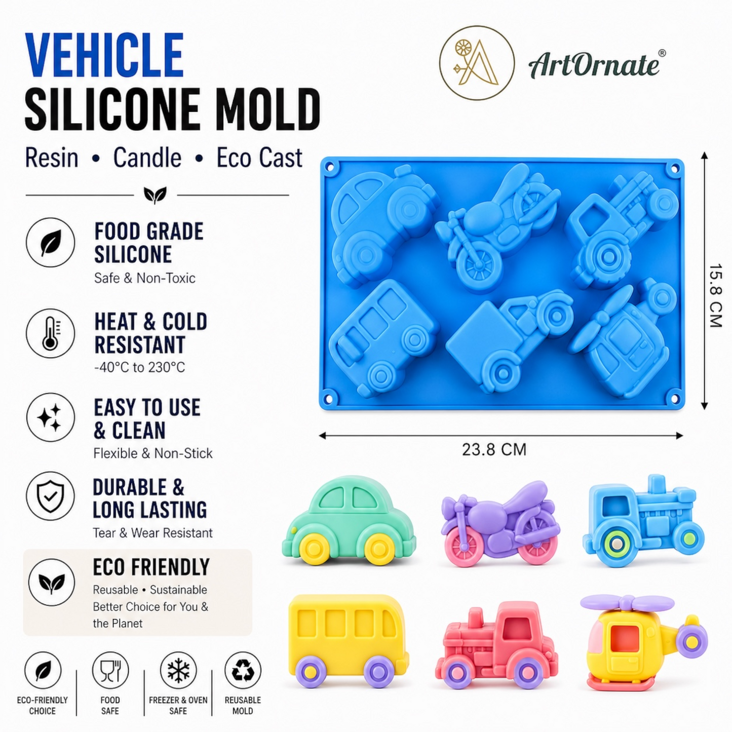 Vehicle Silicone Mould