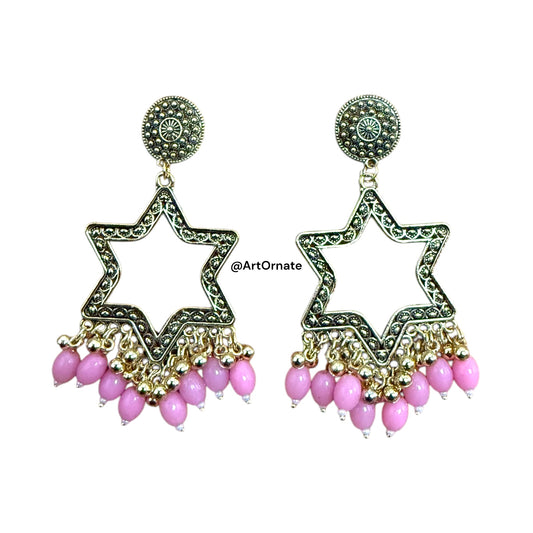 Resin Jhumka Earrings - J10