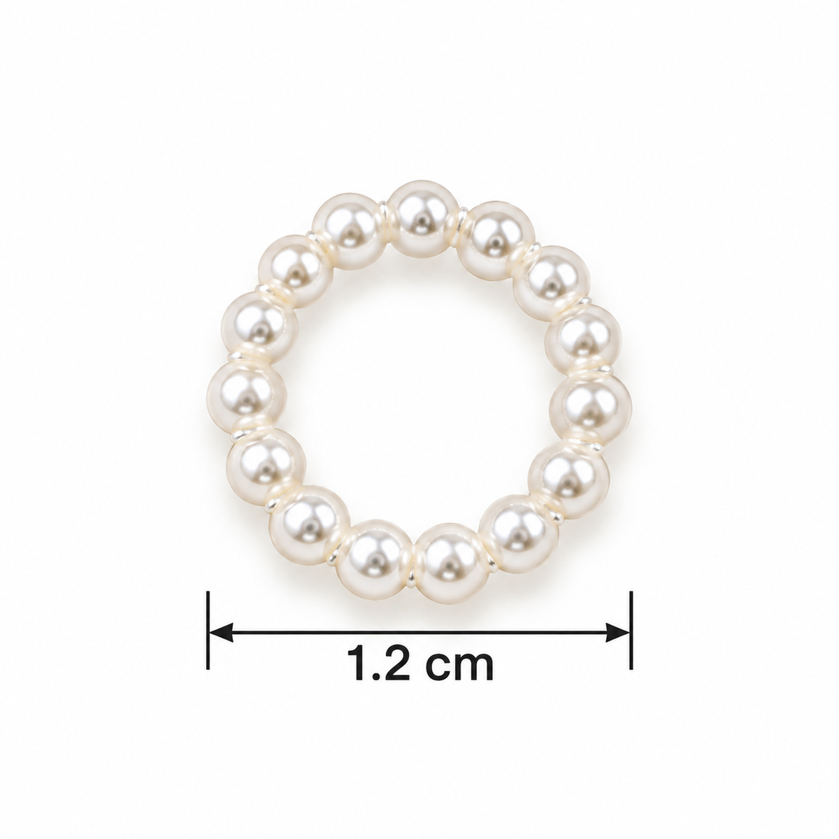 Pearl Ring Craft Embellishment for Diwali, Rakhi & Toran