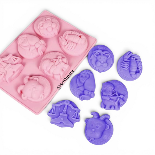 Zodiac Sign Silicone Mould