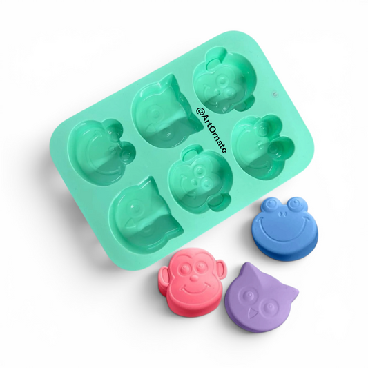 Animal Face Silicone Mould