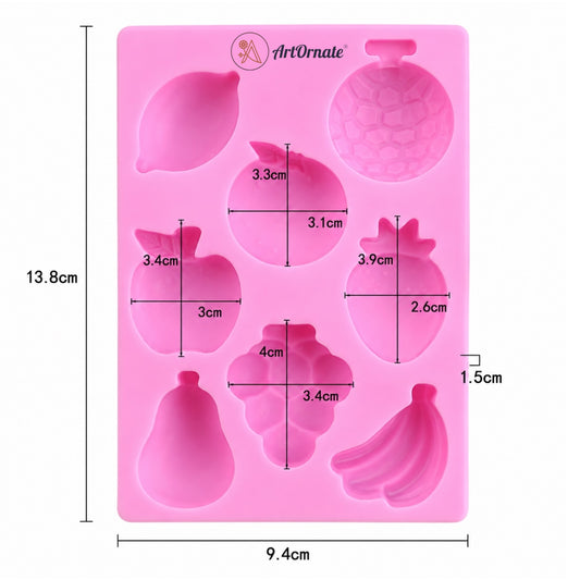 7 Fruit Silicone Mould