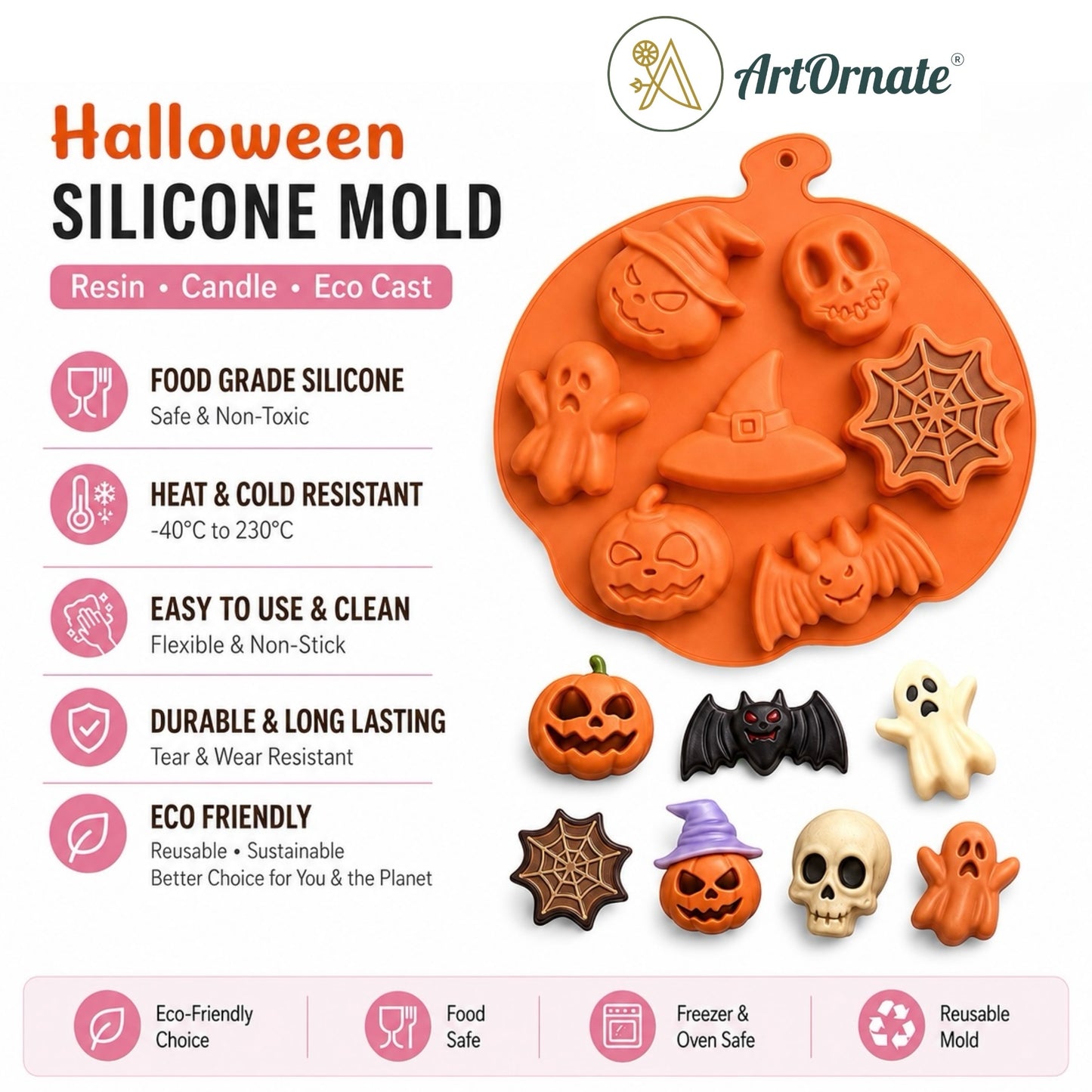 Halloween Silicone Mould