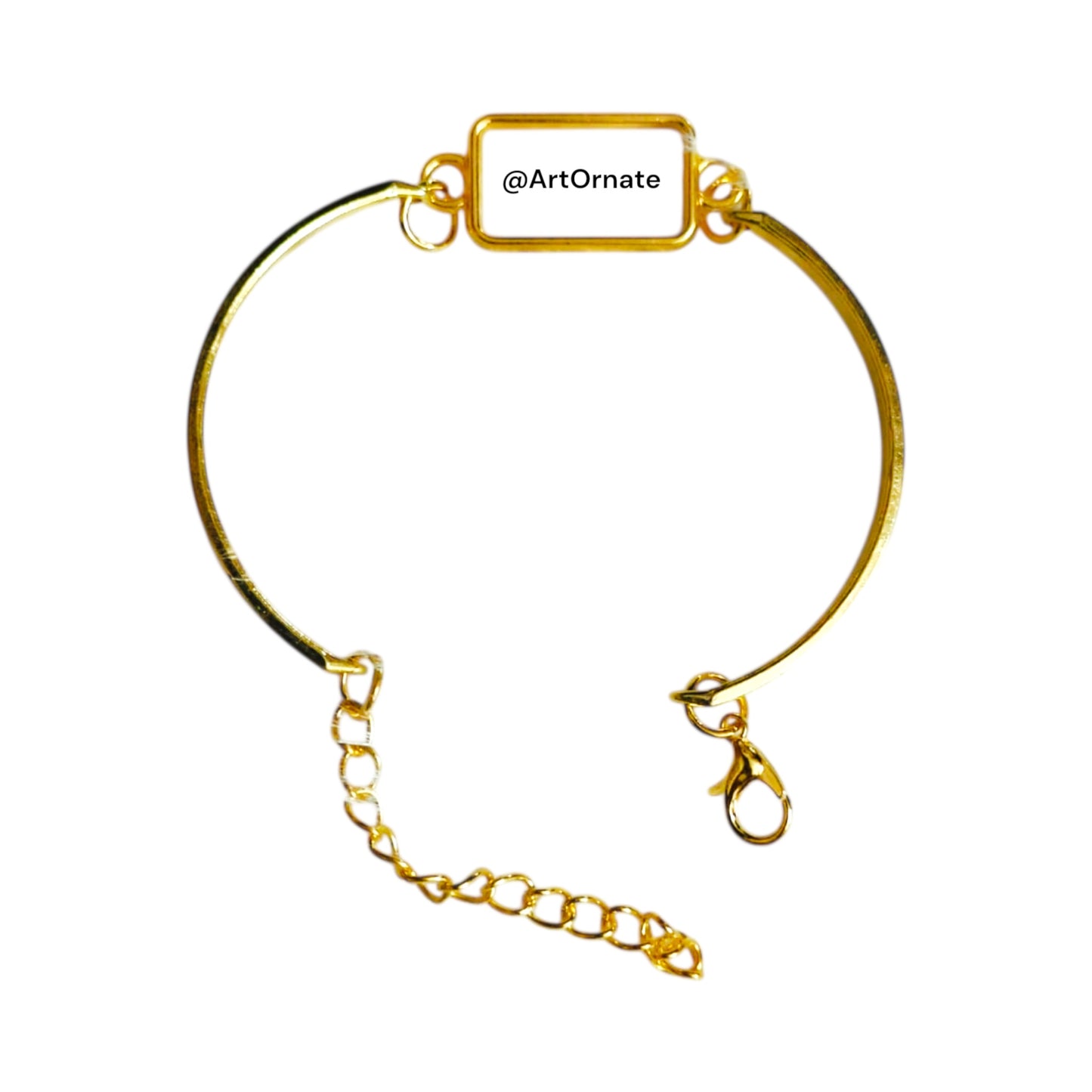 Resin Art Rectangle Bracelet